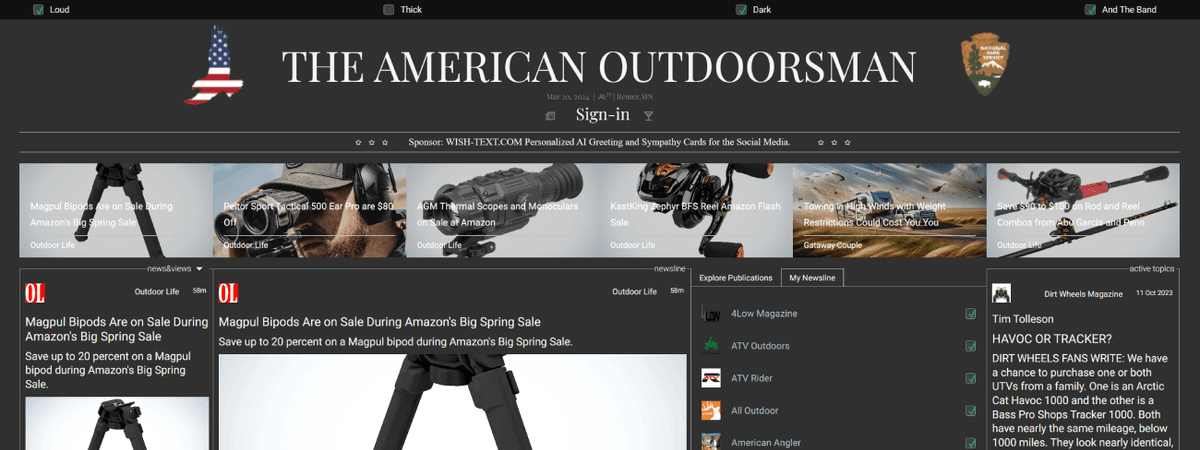 American Outdoorsman